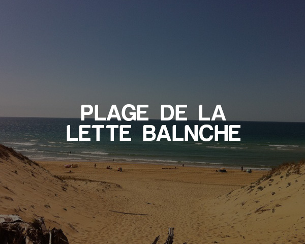 Plage de la Lette Balnche (bottom- other side of Montpellier)